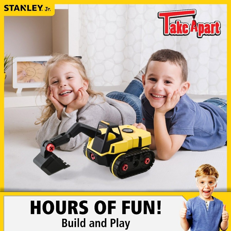 Stanley Junior Take A Part Excavator | * New