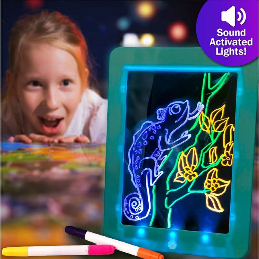 Flipo Disco Scribble Light-Up Sound Activated Drawing Board | * Wholesale