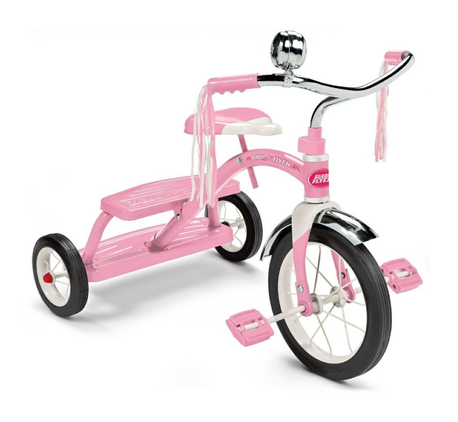 Radio Flyer Classic Dual Deck Tricycle-Pink | * New