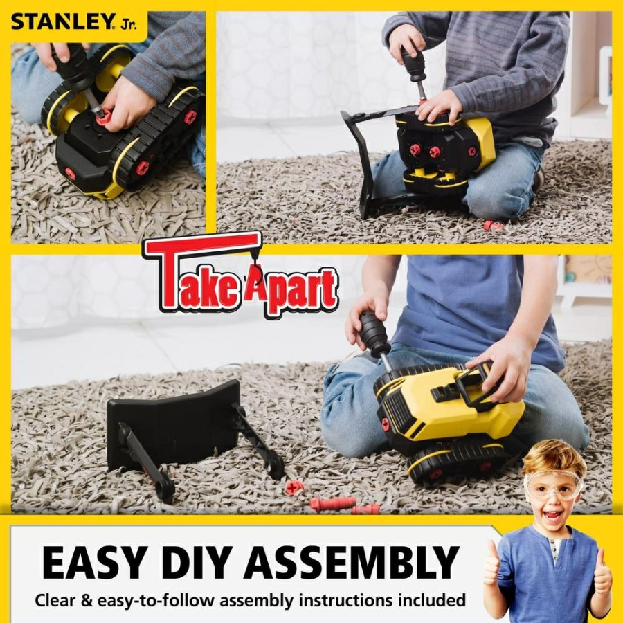 Stanley Junior Take A Part Bulldozer | * Online