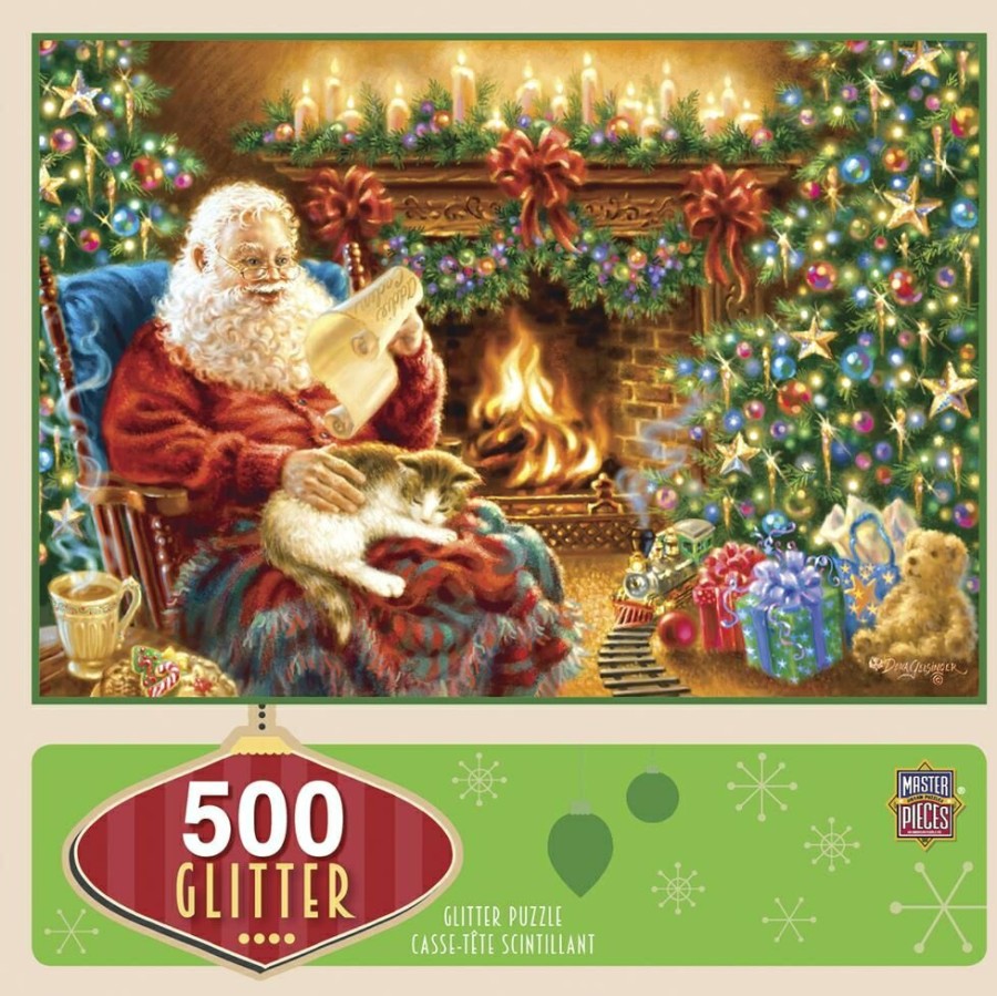 Masterpieces Holiday Glitter 500-Piece Puzzle Assorted Styles | * Hot