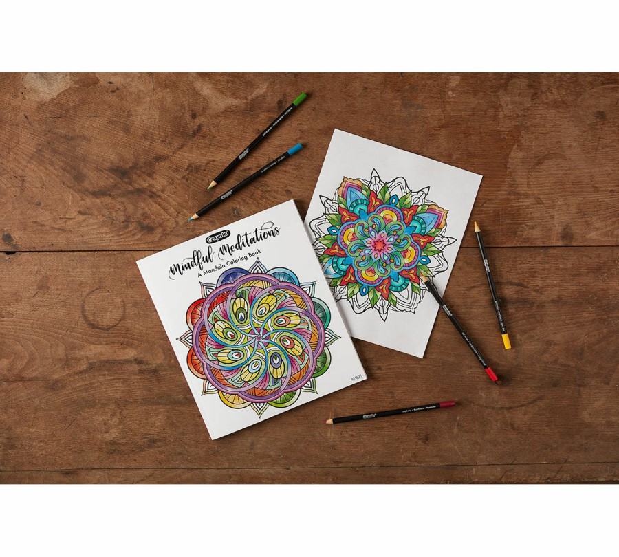 Crayola Mindful Meditations Mandala Adult Coloring Book | * Best