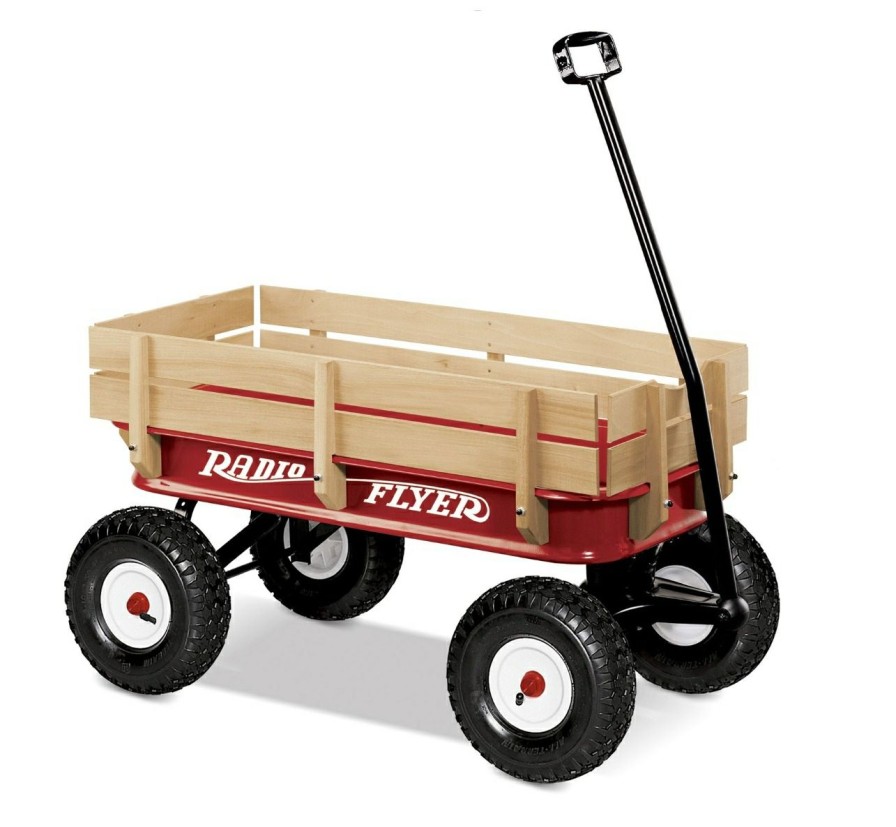 Radio Flyer 32Z All-Terrain Steel & Wood Wagon | * Best