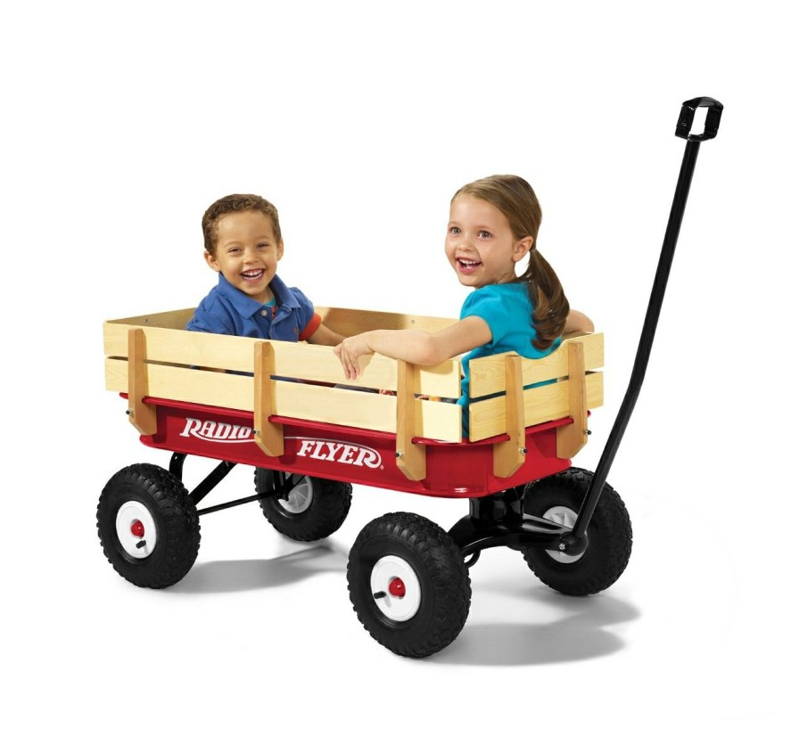 Radio Flyer 32Z All-Terrain Steel & Wood Wagon | * Best