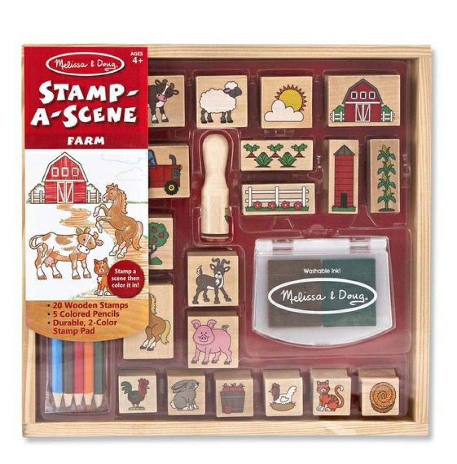 Melissa & Doug Stamp-A-Scene Farm | * Best