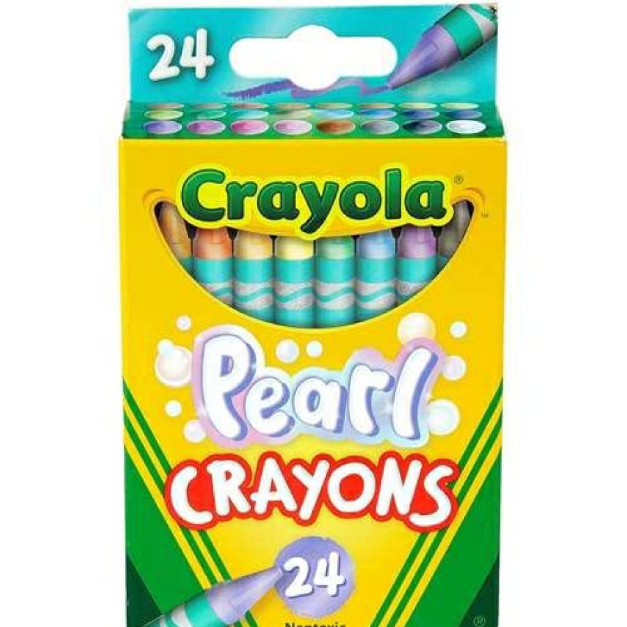 Crayola Pearl Crayons 24 Count | * Best