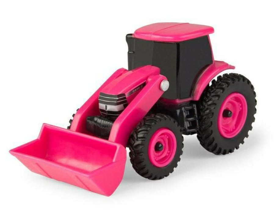 Ertl Collect & Play Series 1:64 Case Ih Pink Loader Tractor | * Clearance