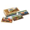 Melissa & Doug Construction Jigsaw Puzzles In A Box | * Clearance