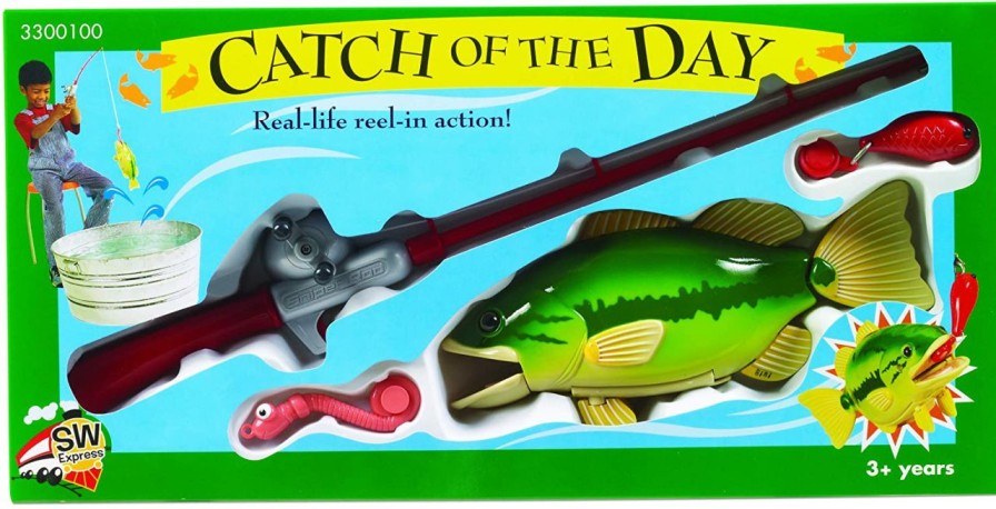 Small World Toys Catch Of The Day Bass | * Hot