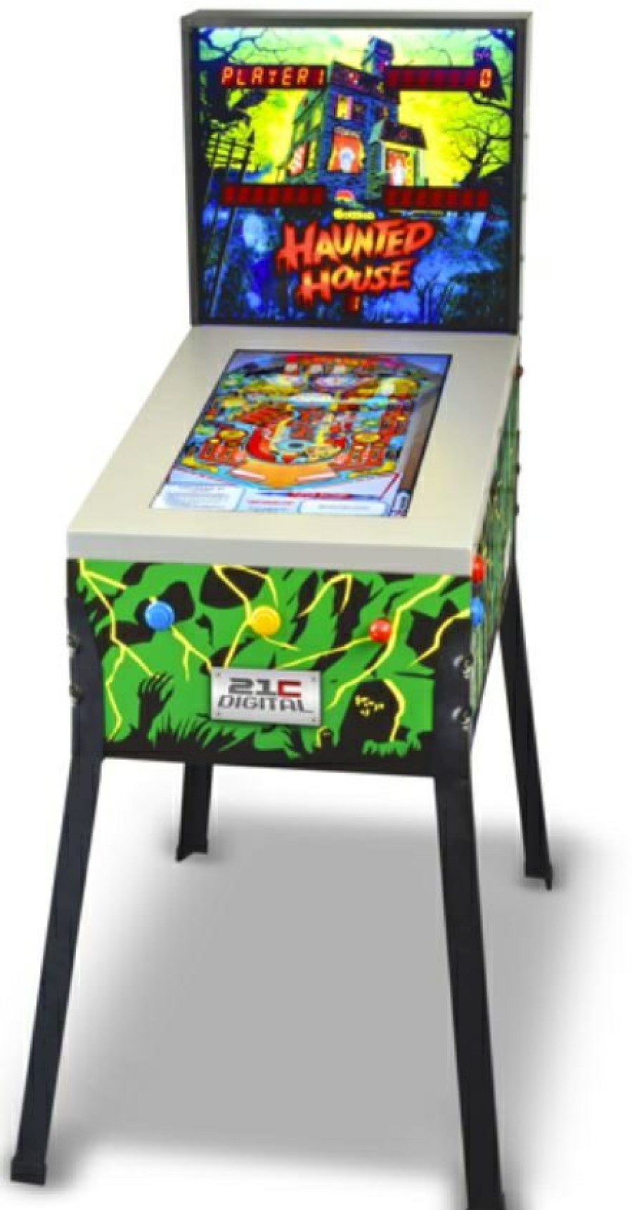 Toyshock Haunted House & Black Hole 3D Digital Pinball Machine | * Hot