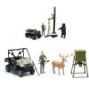 New Ray Wildlife Hunter W/ Camo Vehicle & Accessories Set | * Wholesale