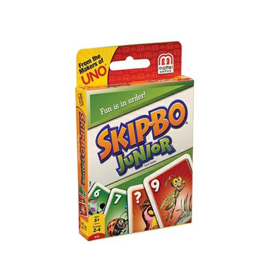 Mattel Skip-Bo Junior Card Game | * New