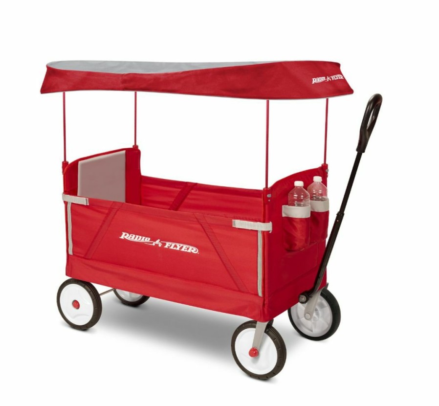 Radio Flyer 3-In-1 Ez Fold Wagon With Canopy | * Best