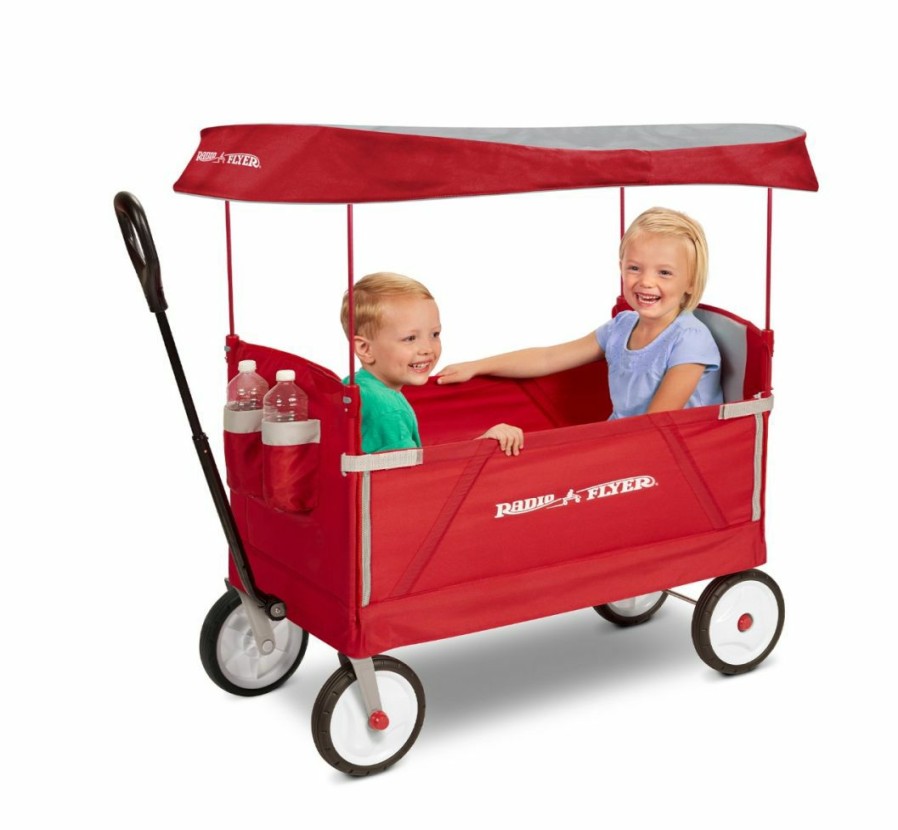 Radio Flyer 3-In-1 Ez Fold Wagon With Canopy | * Best